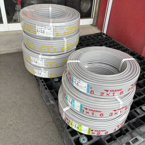 パワトレ東苗穂店から最新の買取情報 <br>【弥栄/矢崎 VVFケーブル 7巻】