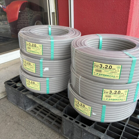 パワトレ東苗穂店から最新の買取情報 <br>【弥栄 VVF 3×2.0 6巻】