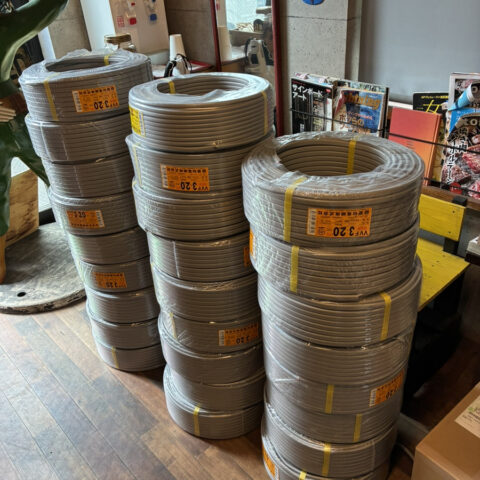 パワトレ豊平店から最新の買取情報 <br>【愛知 VVFケーブル  26巻】