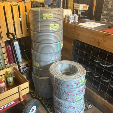 パワトレ豊平店から最新の買取情報 <br>【矢崎/弥栄 VVFケーブル 16巻】