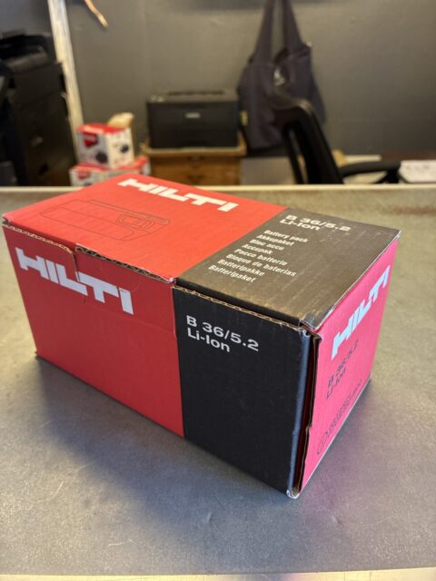 ヒルティ バッテリー B36/5.2買取