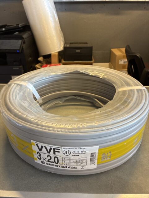 協和電線 VVFケーブル 3×2.0半端買取